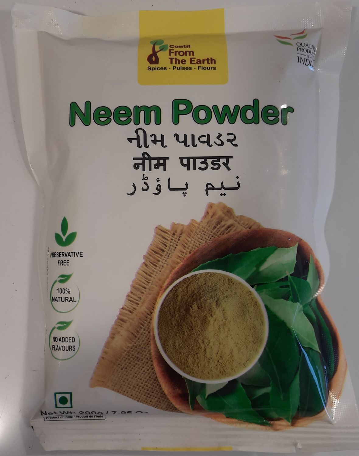 From the Earth - Neem Powder 200g