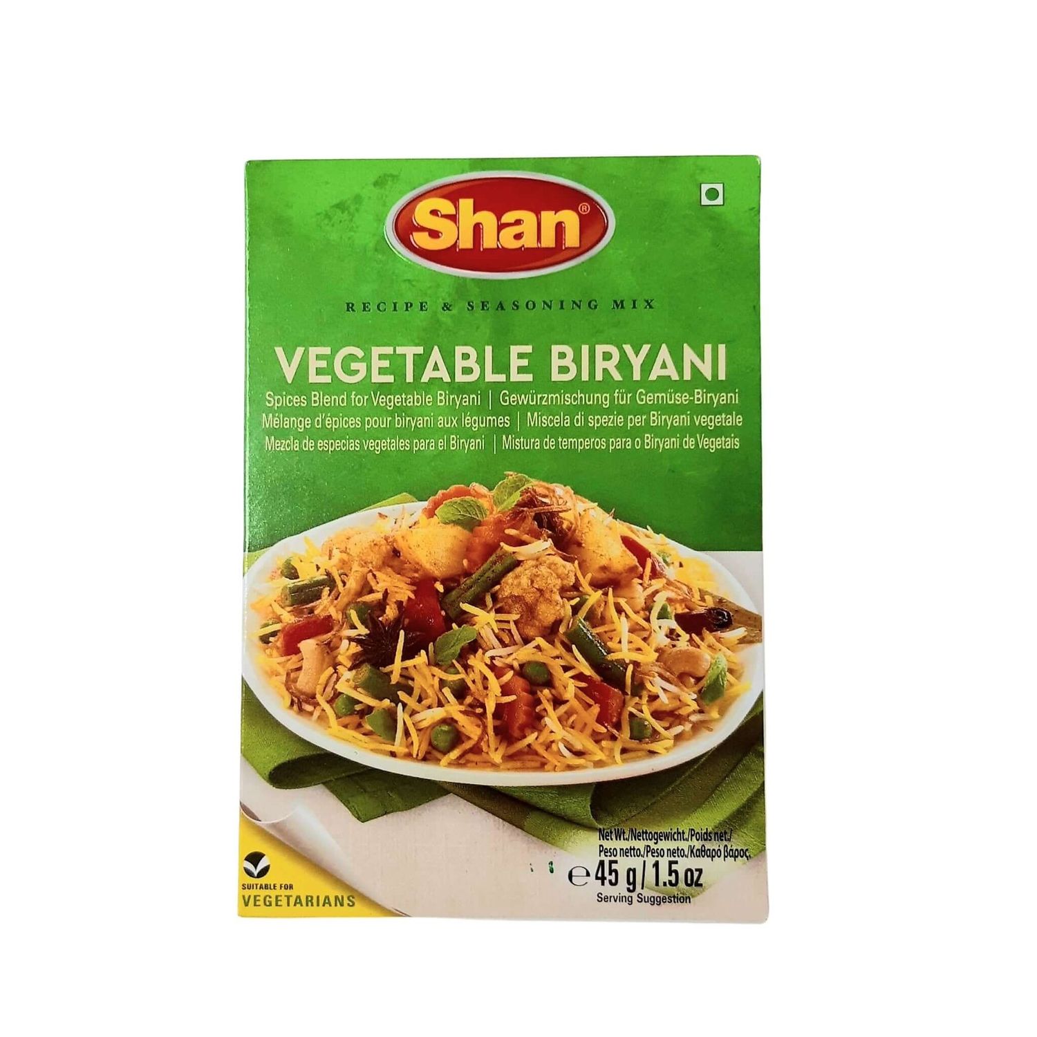 Shan - Vegetable Biryani Masala 45g