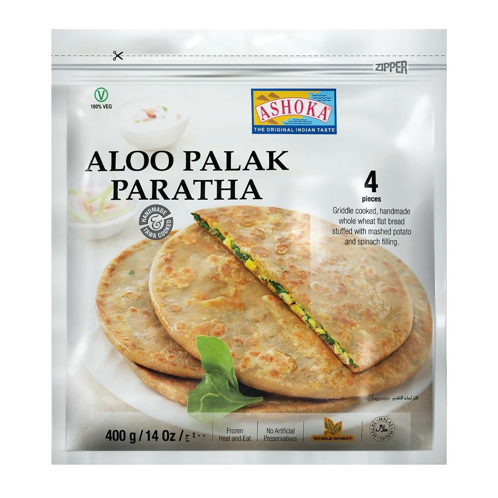 Ashoka Frozen - Aloo Palak Paratha 4pc