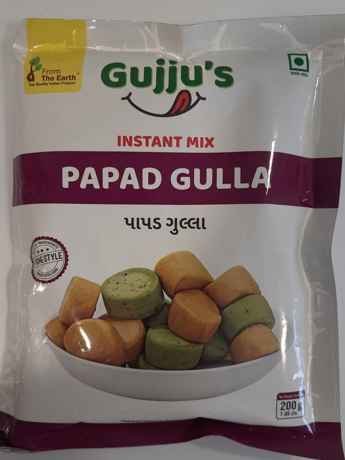 From the Earth - Instant Papad Gulla 200g