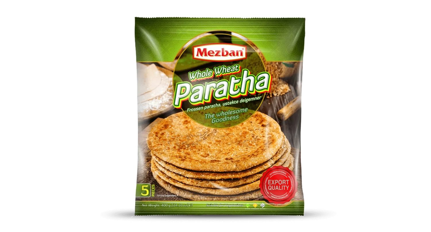 Mezban Frozen - Whole Wheat Paratha 400g