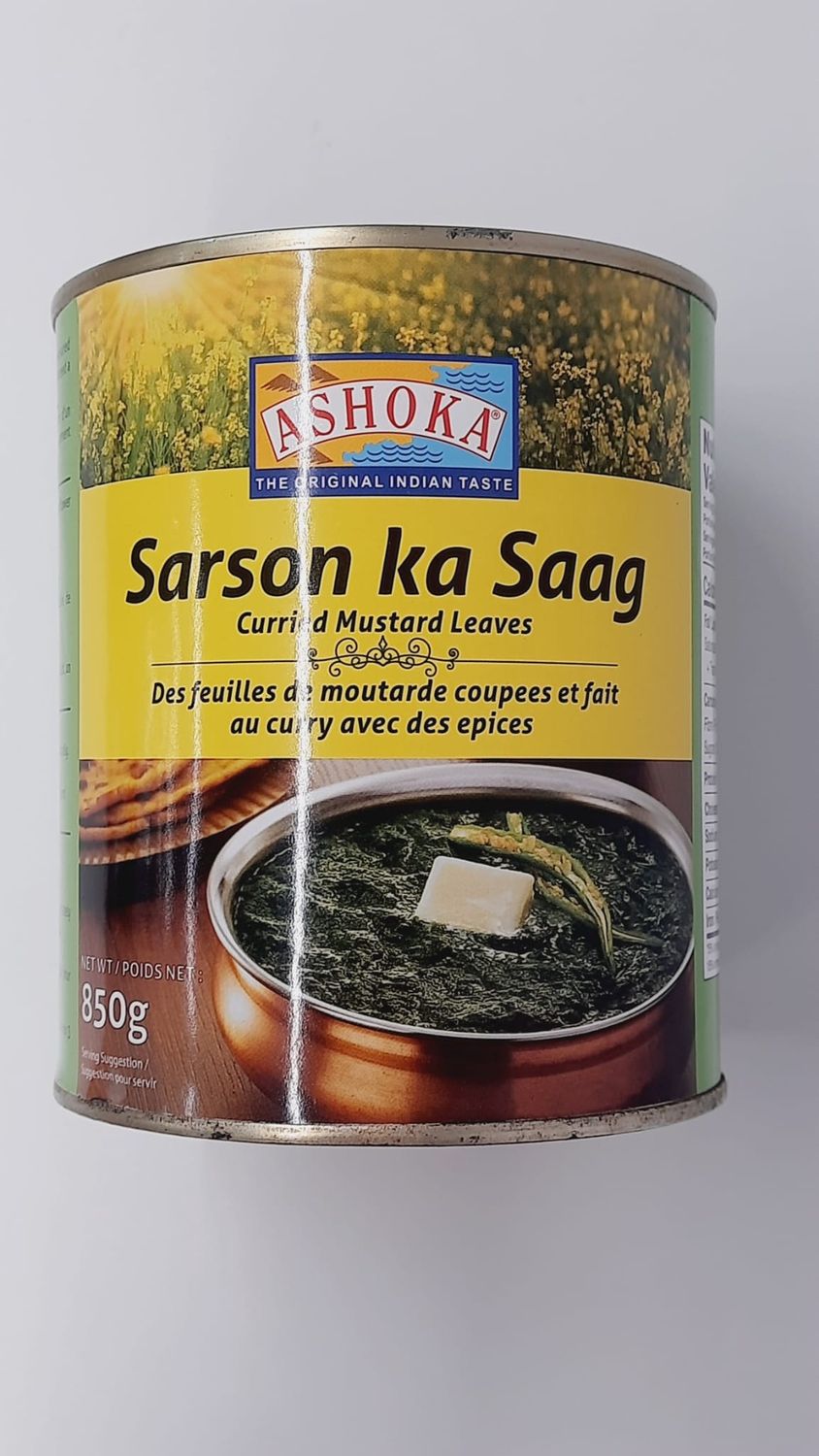 Ashoka - Sarson Ka Saag (Canned) 850g