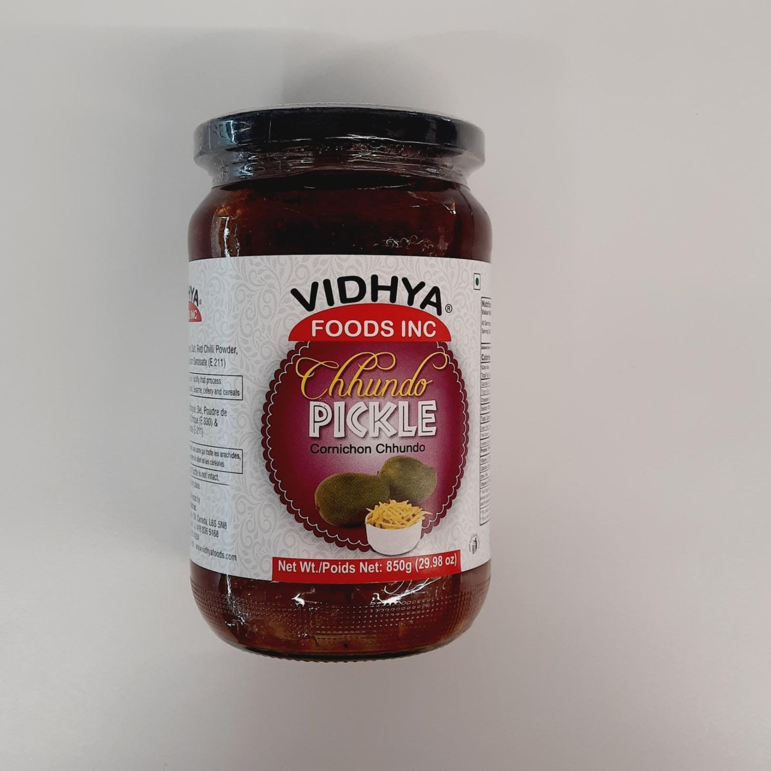 Vidhya - Chundo Pickle 850g