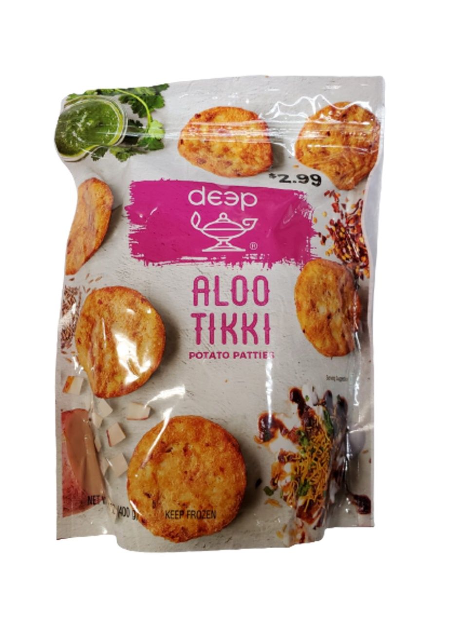 Deep Frozen - Aloo Tikki 400g