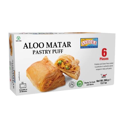 Ashoka Frozen - Puff Pastry Aloo Matar 6pc