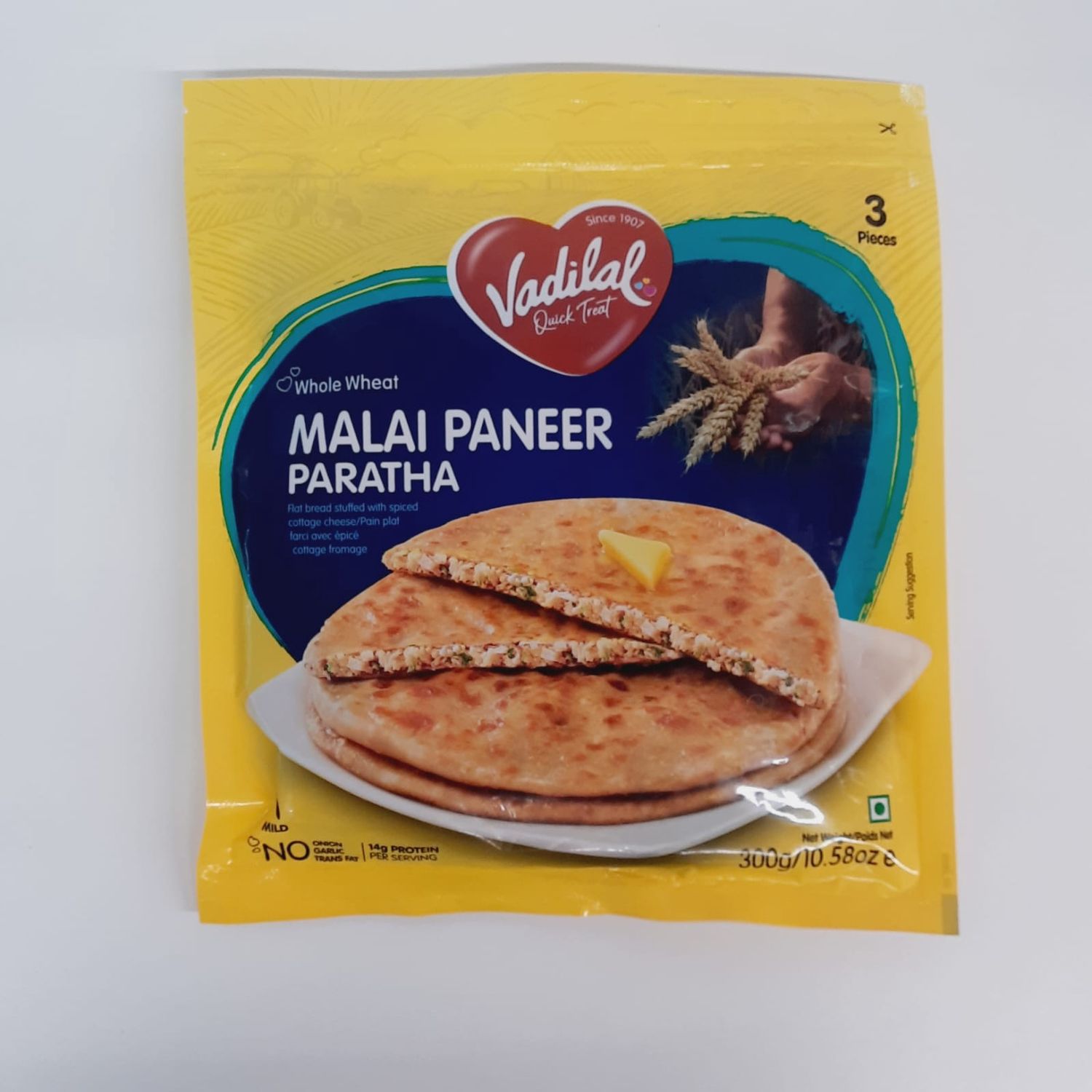 Vadilal Frozen - Malai Paneer Paratha 300g
