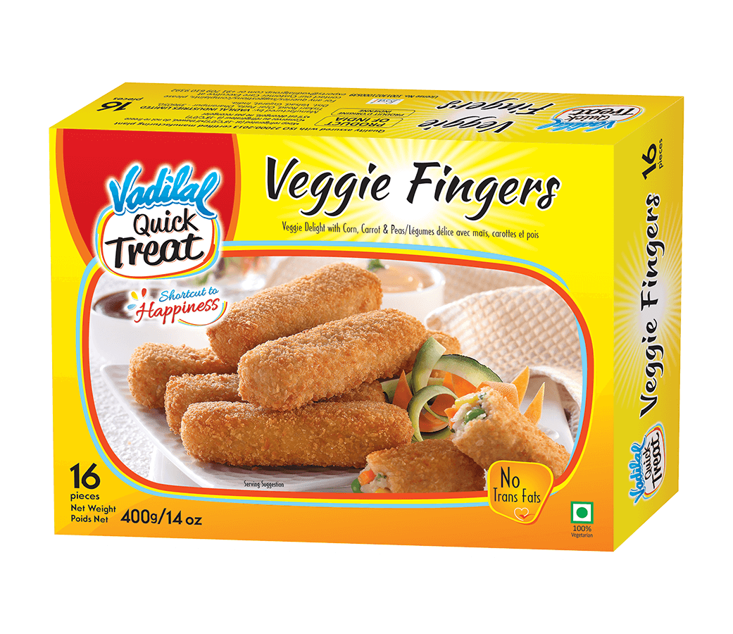 Vadilal Frozen - Veggie Fingers 400g