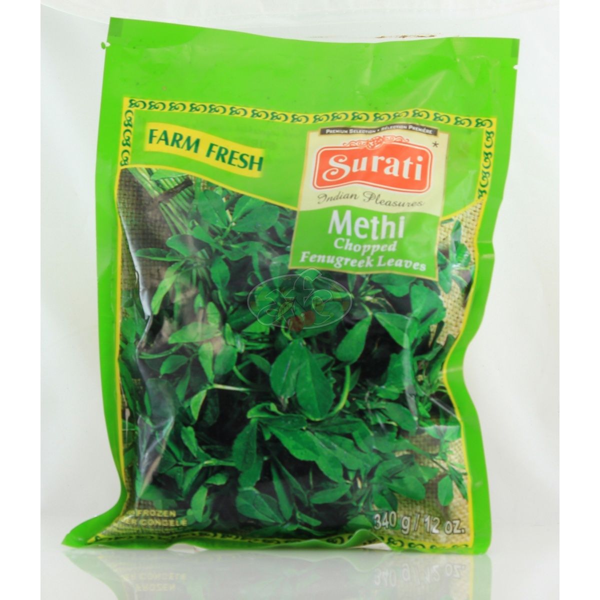 Surati Frozen - Methi Leaves 340g