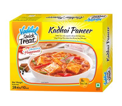 Vadilal Frozen RTE - Kadhai Paneer 284g