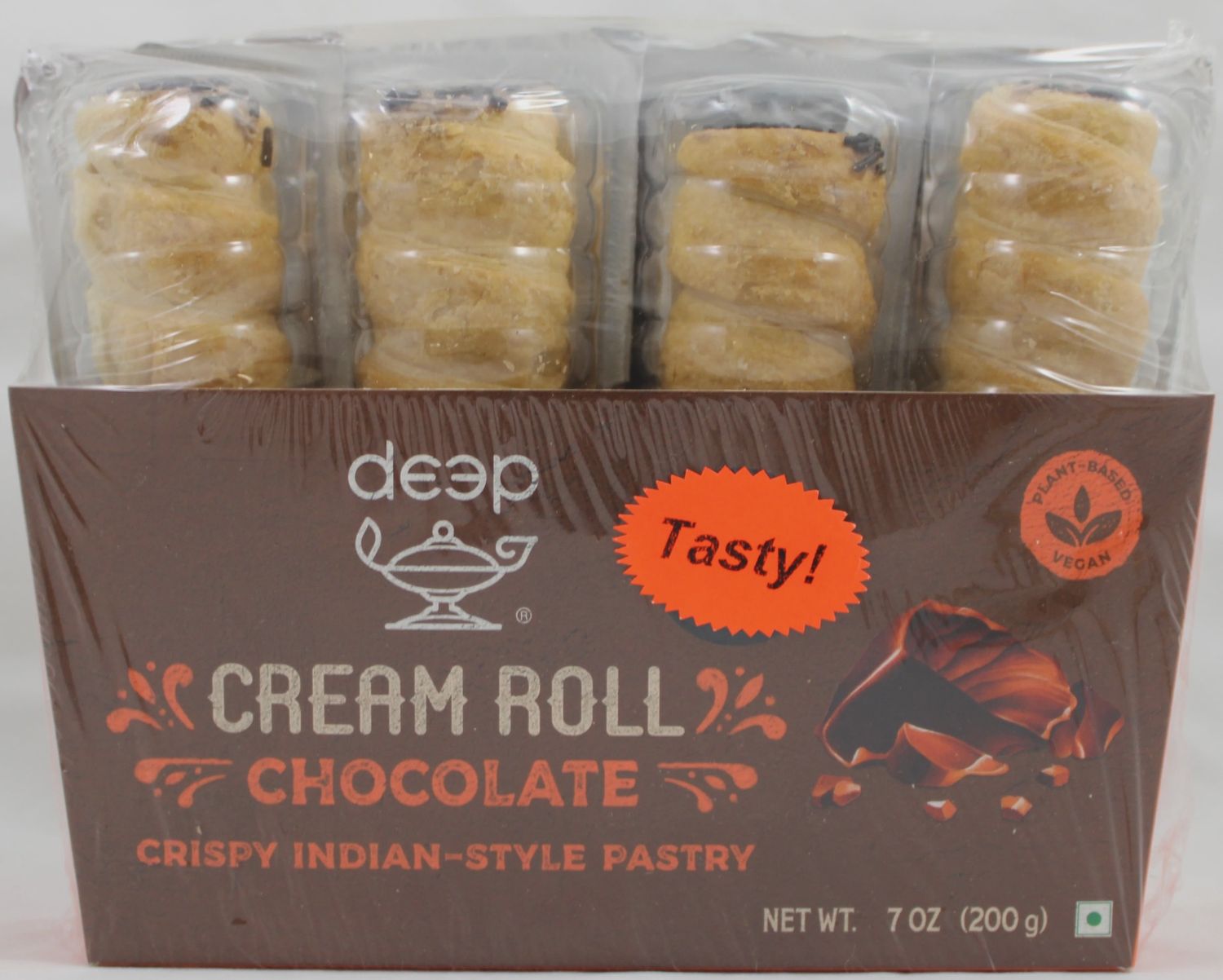 Deep - Cream Roll Chocolate (Pack of 4)