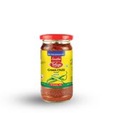 Telugu Foods - Green Chili Pickle With Garlic 300g