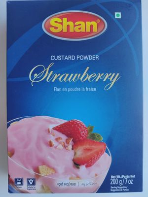 Shan - Strawberry Custard Powder 200g