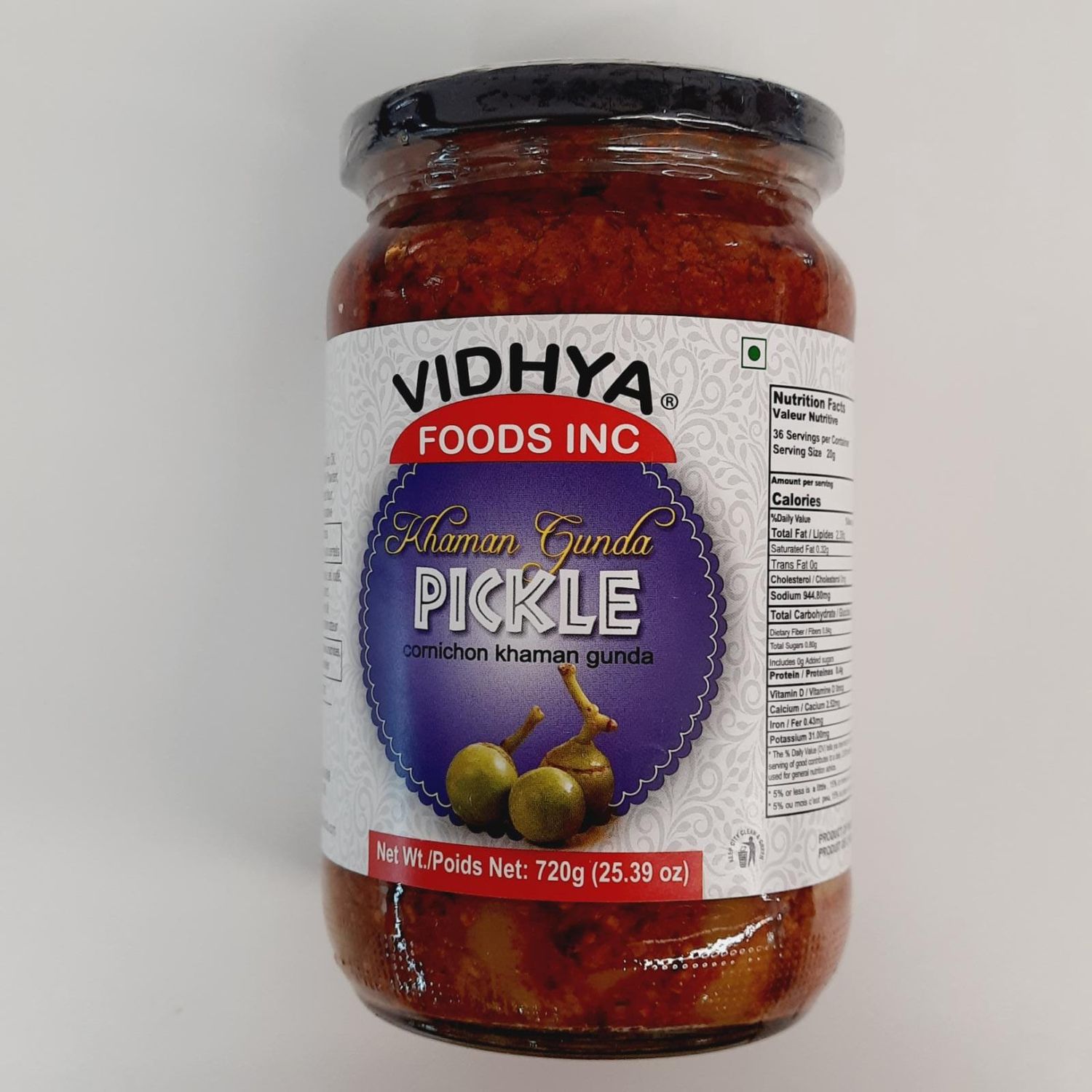 Vidhya - Khaman Gunda 720g