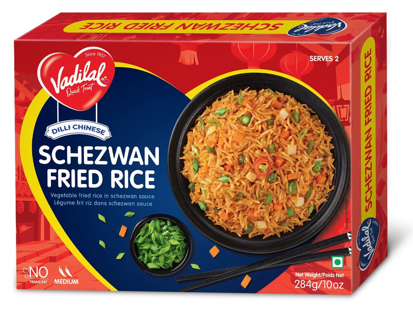 Vadilal Frozen RTE - Schezwan Fried Rice 284g