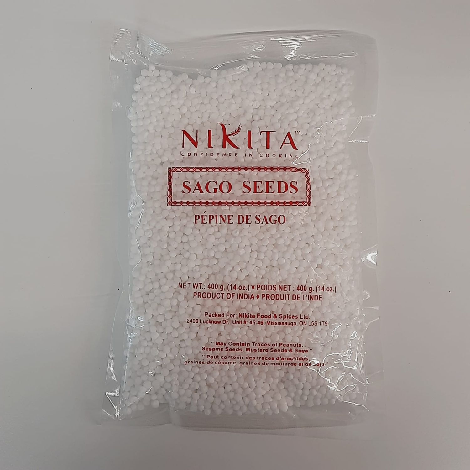 Nikita - Sago Seeds 400g