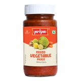 Telugu Foods - Mixed Veg Pickle Without Garlic 300g