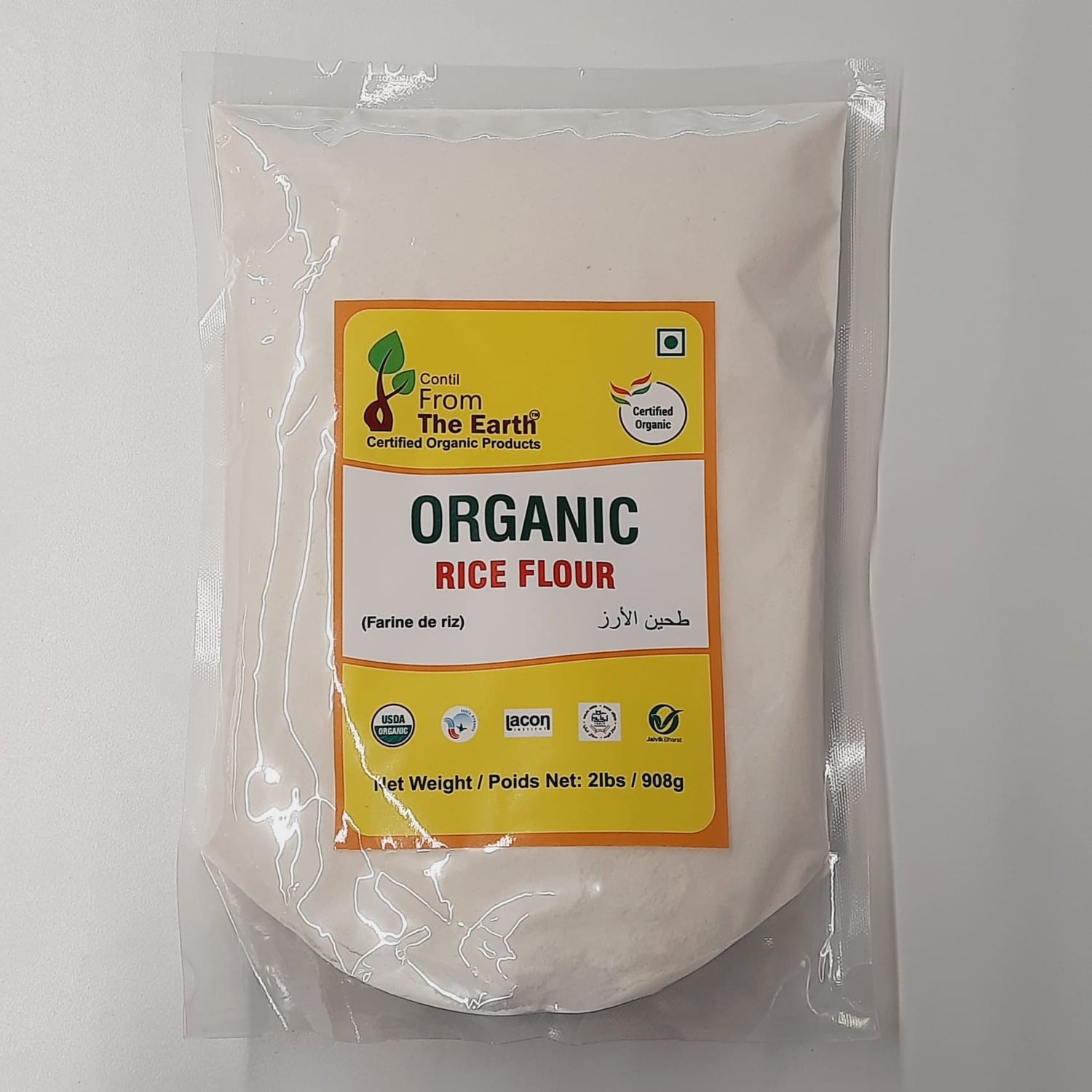 From the Earth - Organic Rice Flour 2lb