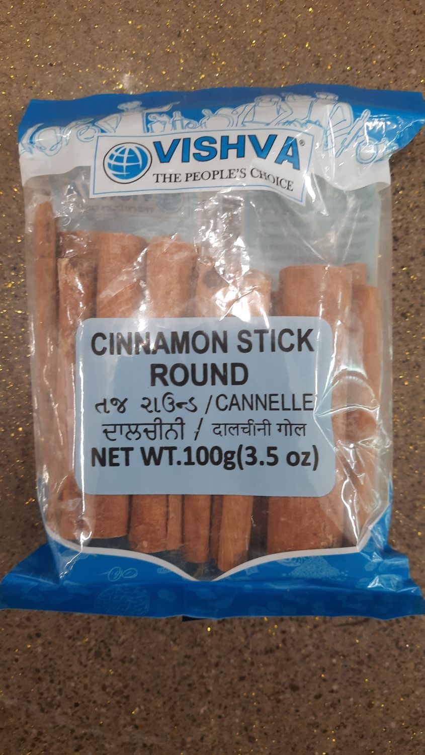 Vishva -  Cinnamon Stick Round 100g