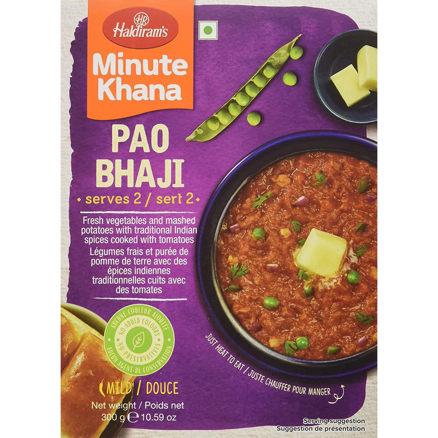 Haldiram&#39;s - RTE Pao Bhaji 300g