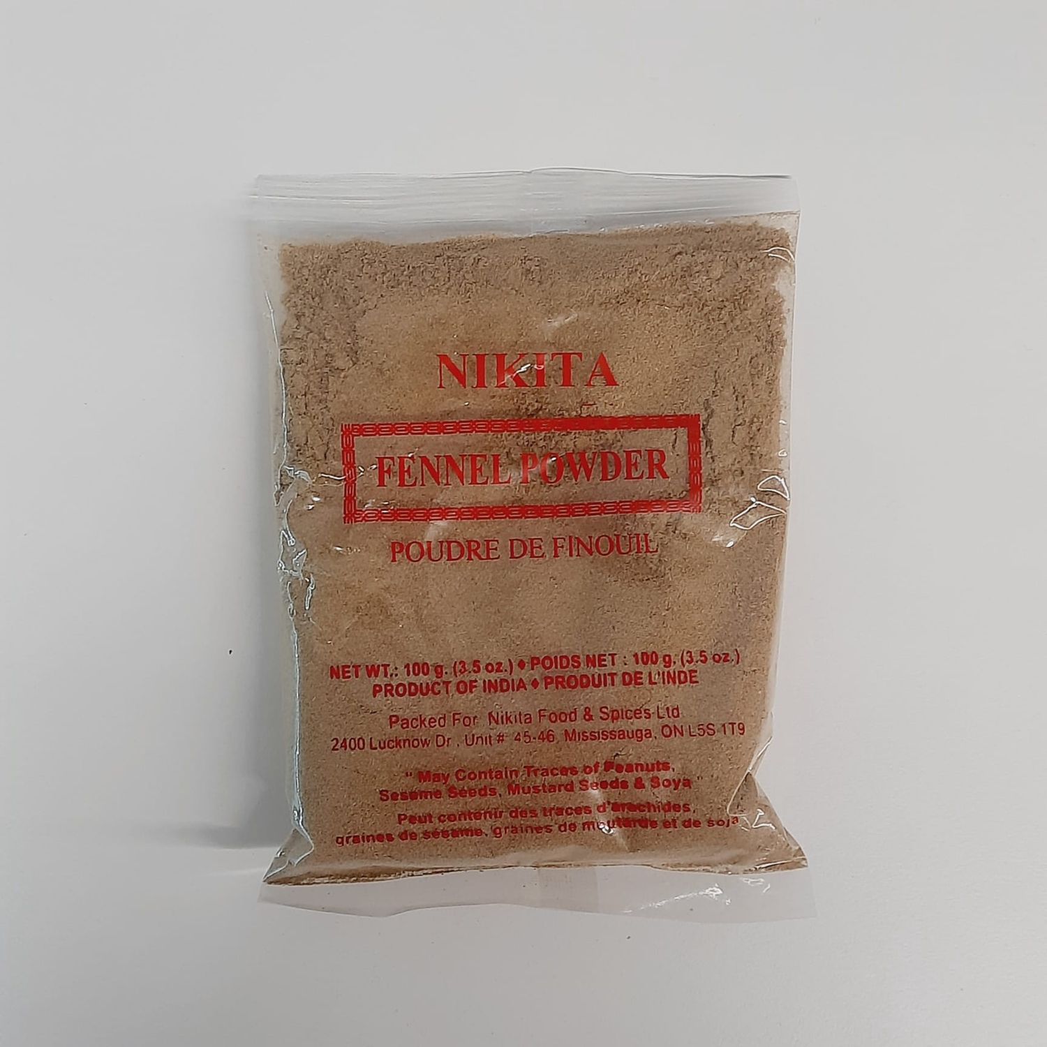 Nikita - Fennel Powder 100g