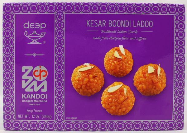 Deep Frozen - Mithai Kesar Boondi Ladoo 12pc