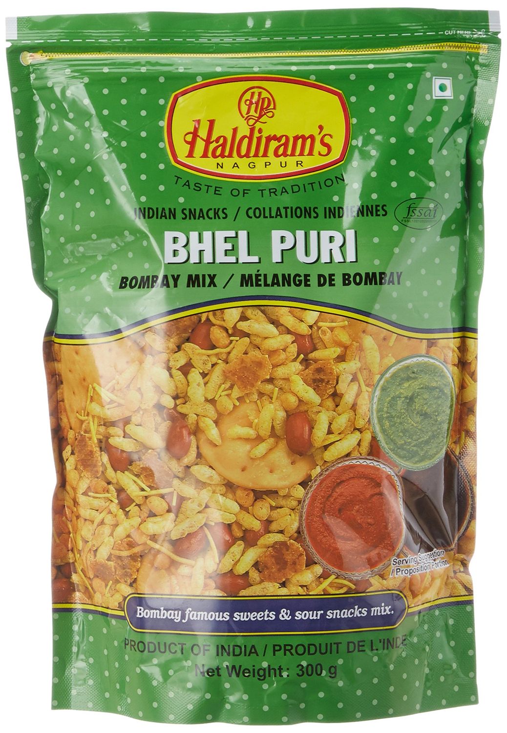 Haldiram&#39;s - Bhel Puri Large 350g