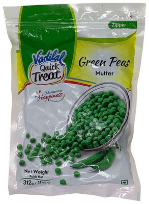 Vadilal Frozen - Green Peas 312g