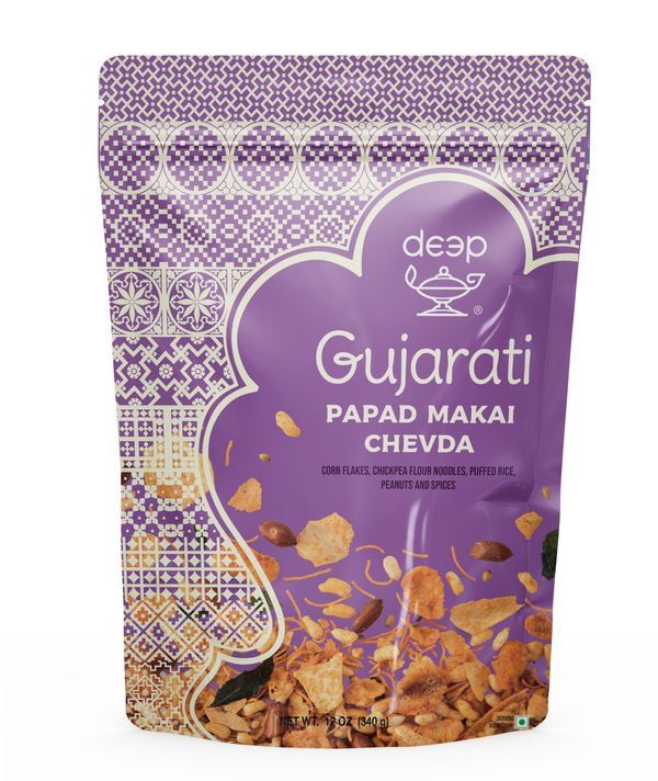 Deep - Gujarati Papad Makai Chevda 340g