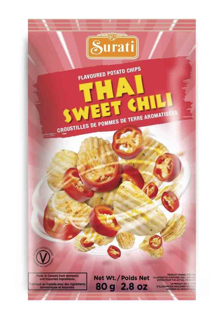 Surati - Thai Sweet Chili Chips 80g