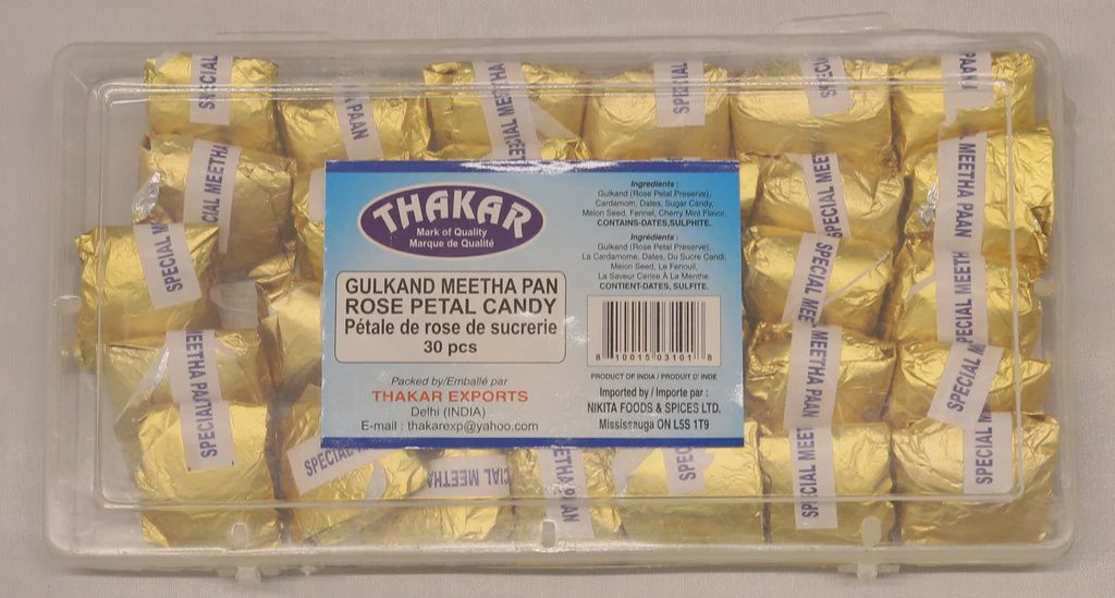 Thakar - Gulkand Mitha Pan Candy 30pcs