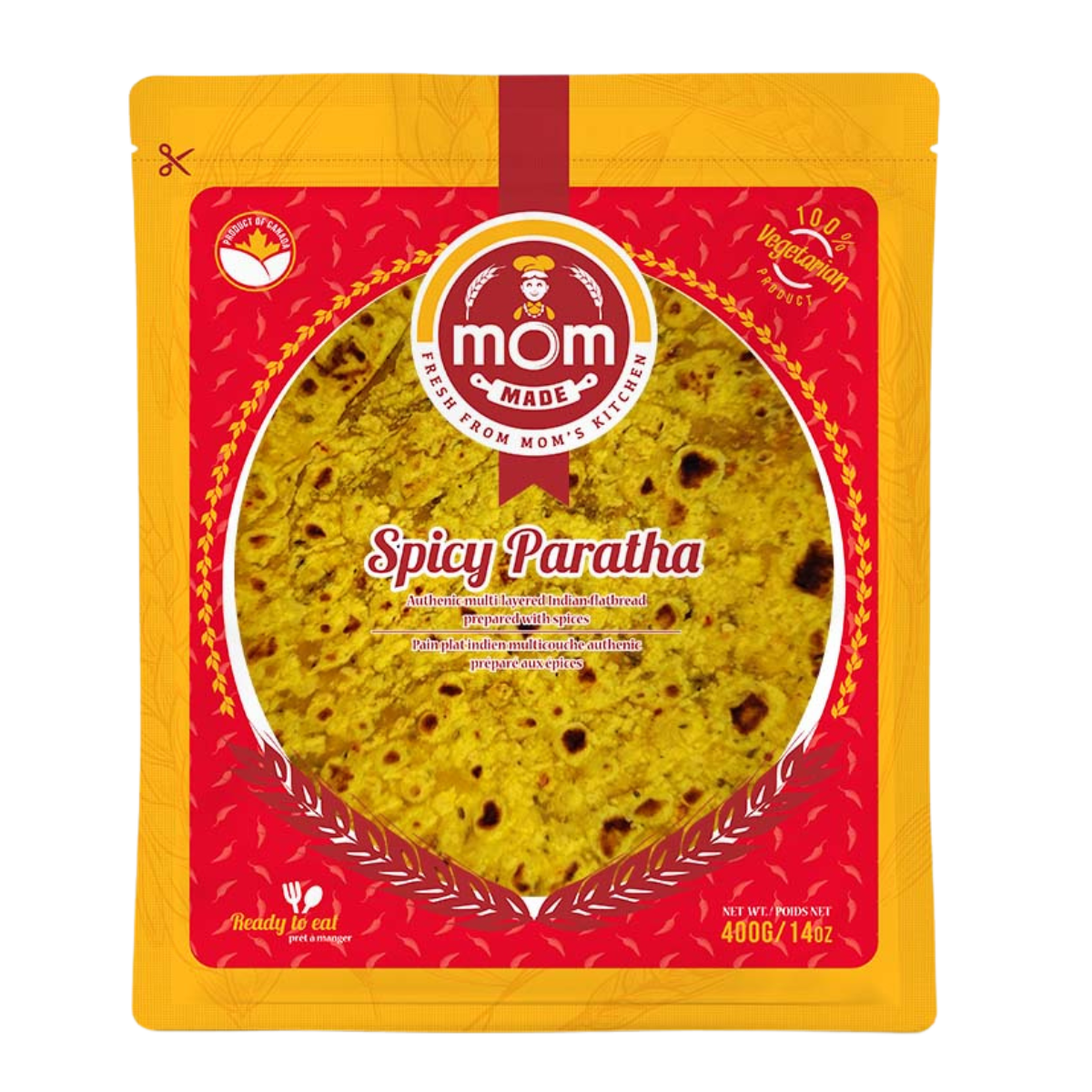 Mom Made - Paratha Spicy 400g