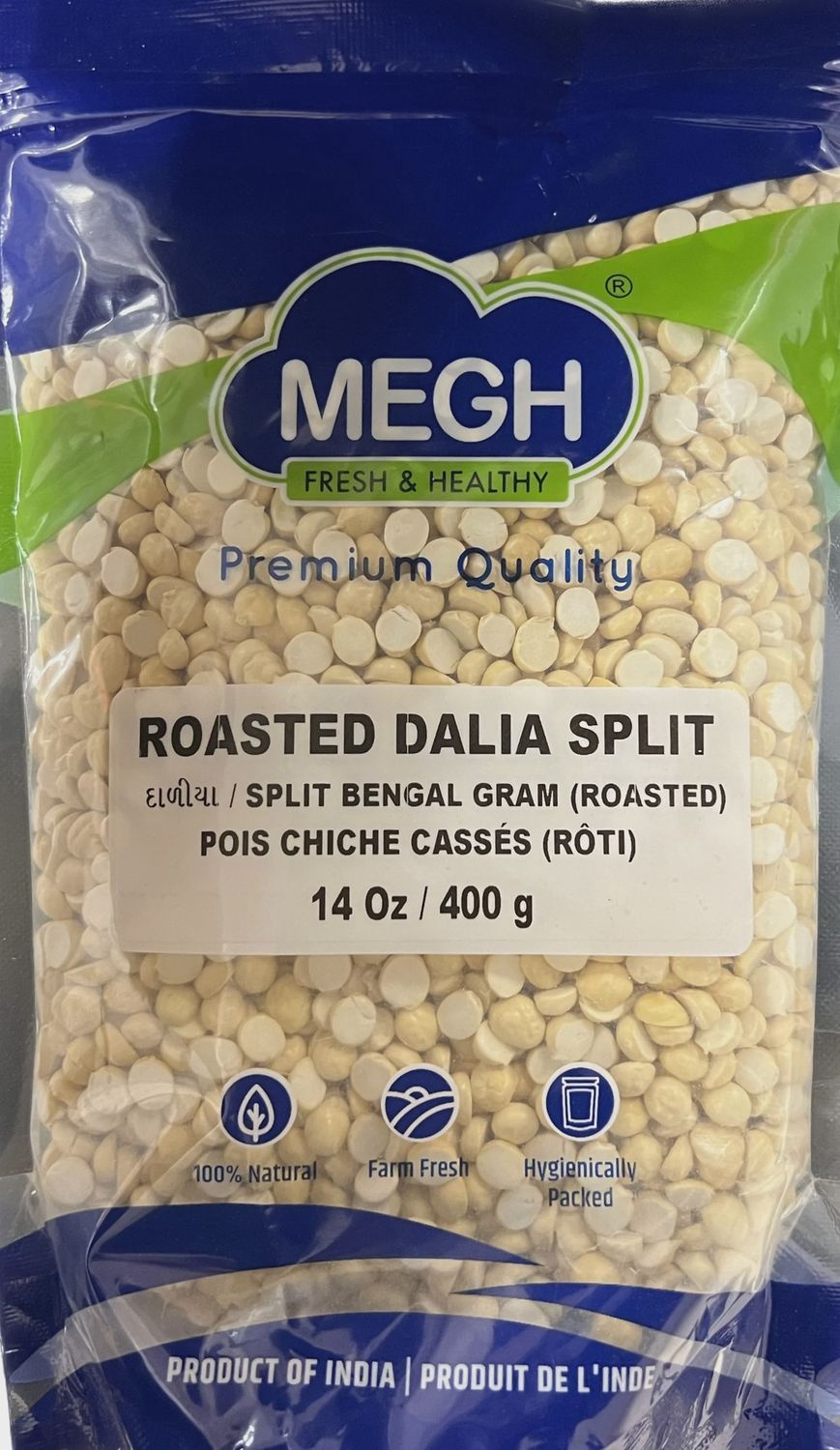 Megh - Roasted Daliya Split 400g
