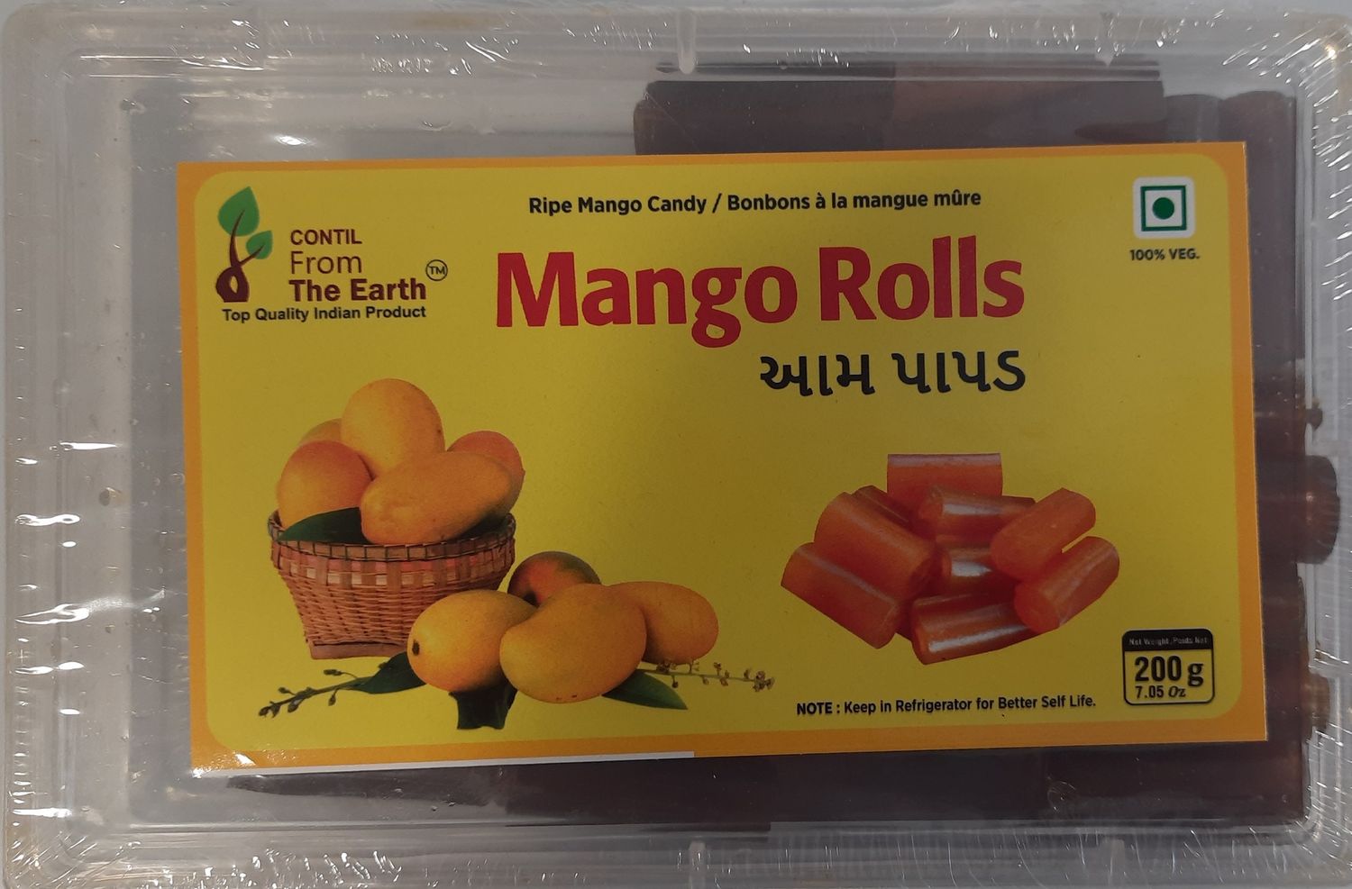 From the Earth - Mango Roll 200g