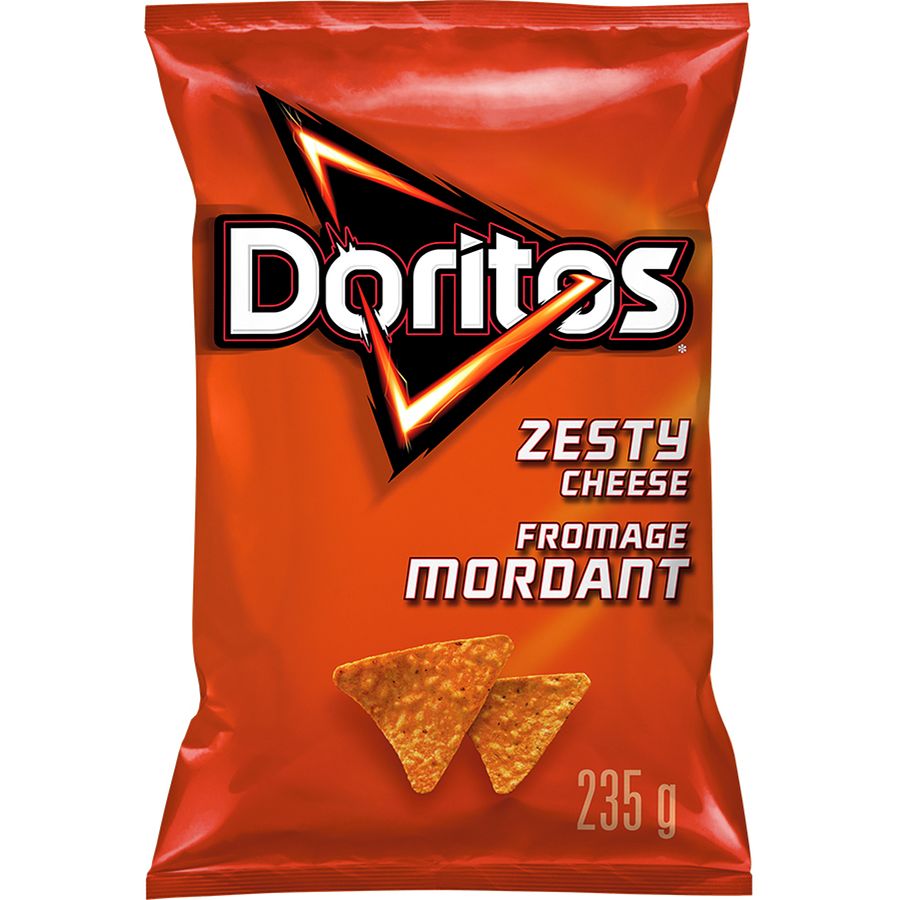 Doritos - Zesty Cheese 235g