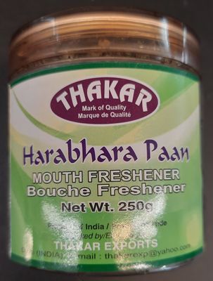 Thakar - Harabara Paan 250g