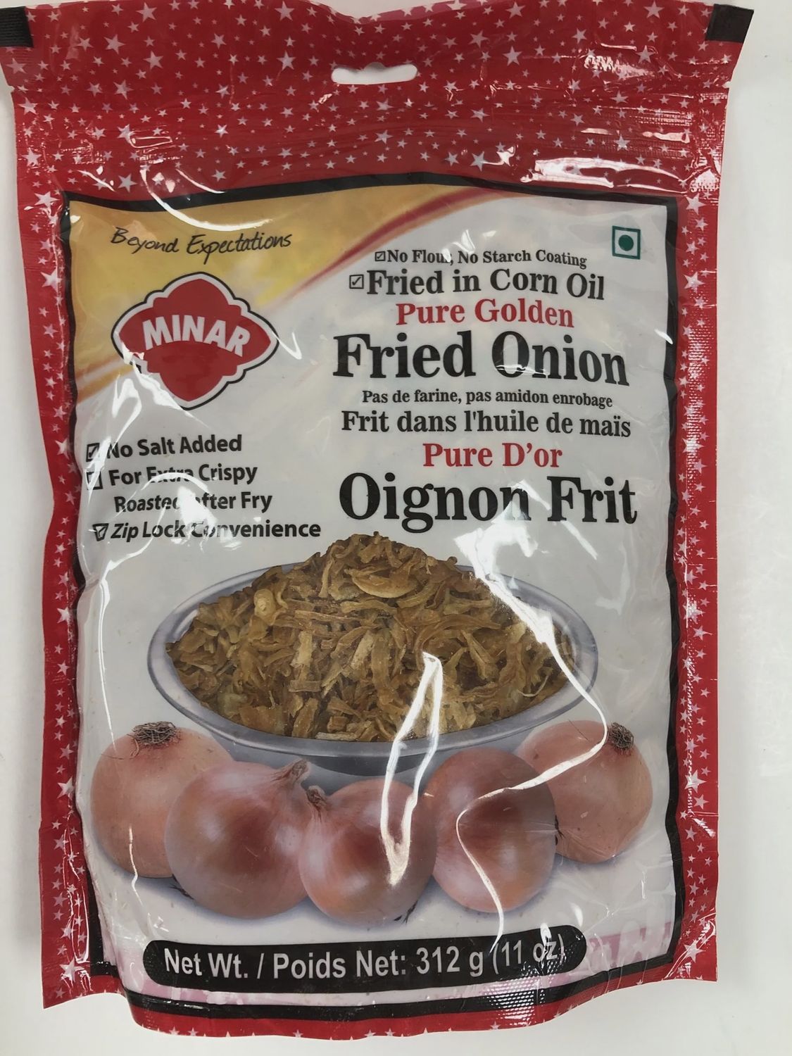 Minar - Onion Fried Pure Golden 312g