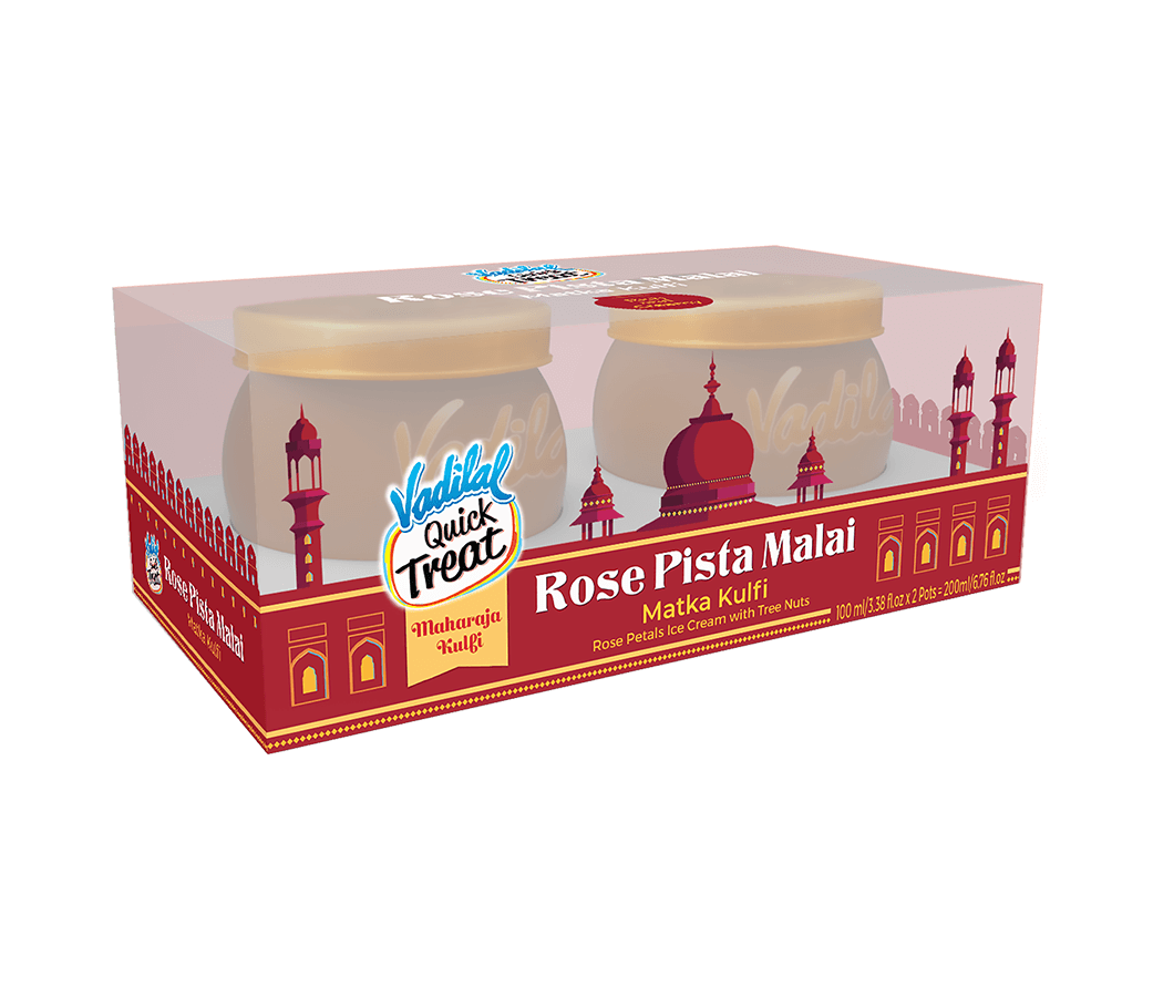 Vadilal Frozen - Rose Matka Kulfi 200ml