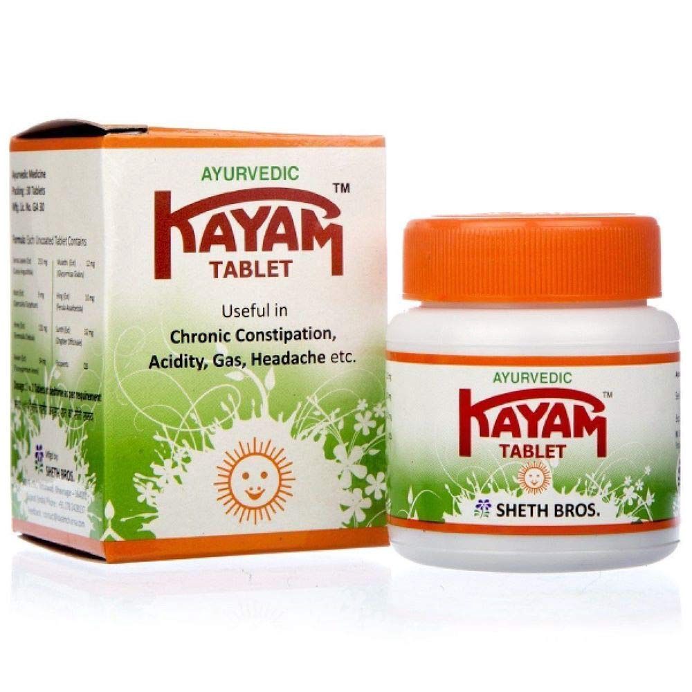 Sheth Bros. - Kayam 30 Tablet