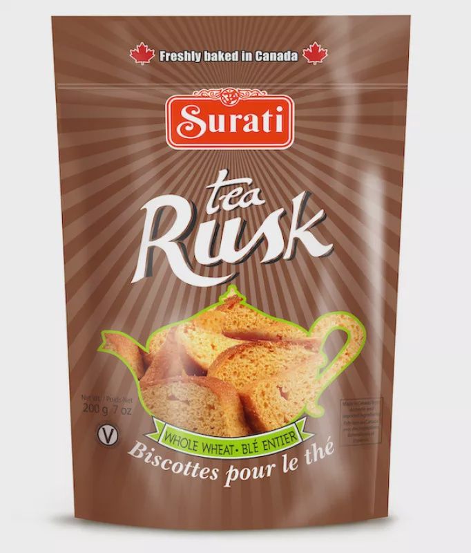 Surati - Whole Wheat Tea Rusk 200g