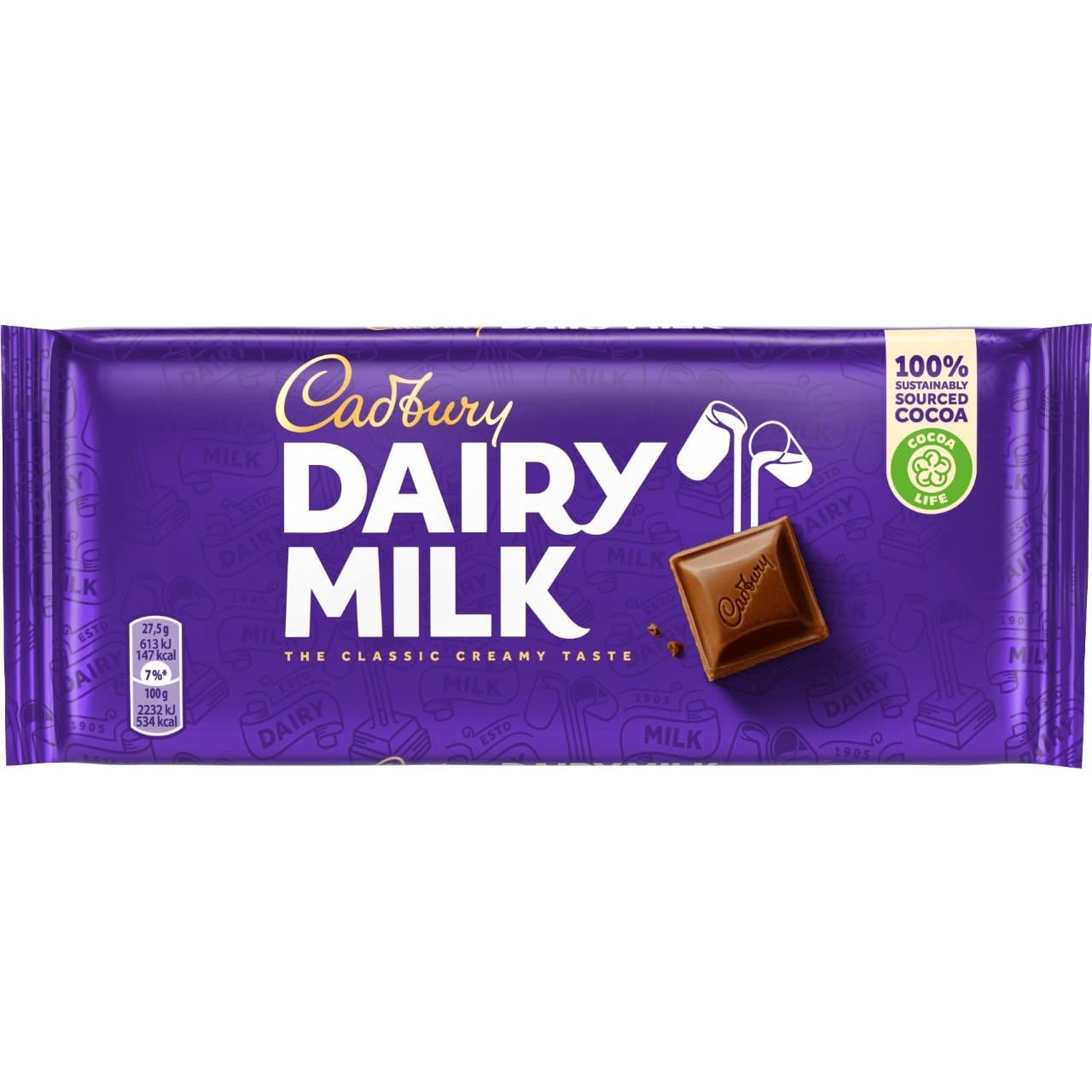 Cadbury - Dairy Milk Chocolate 110g