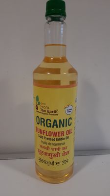 From the Earth - Organic Sunflower Oil 1L