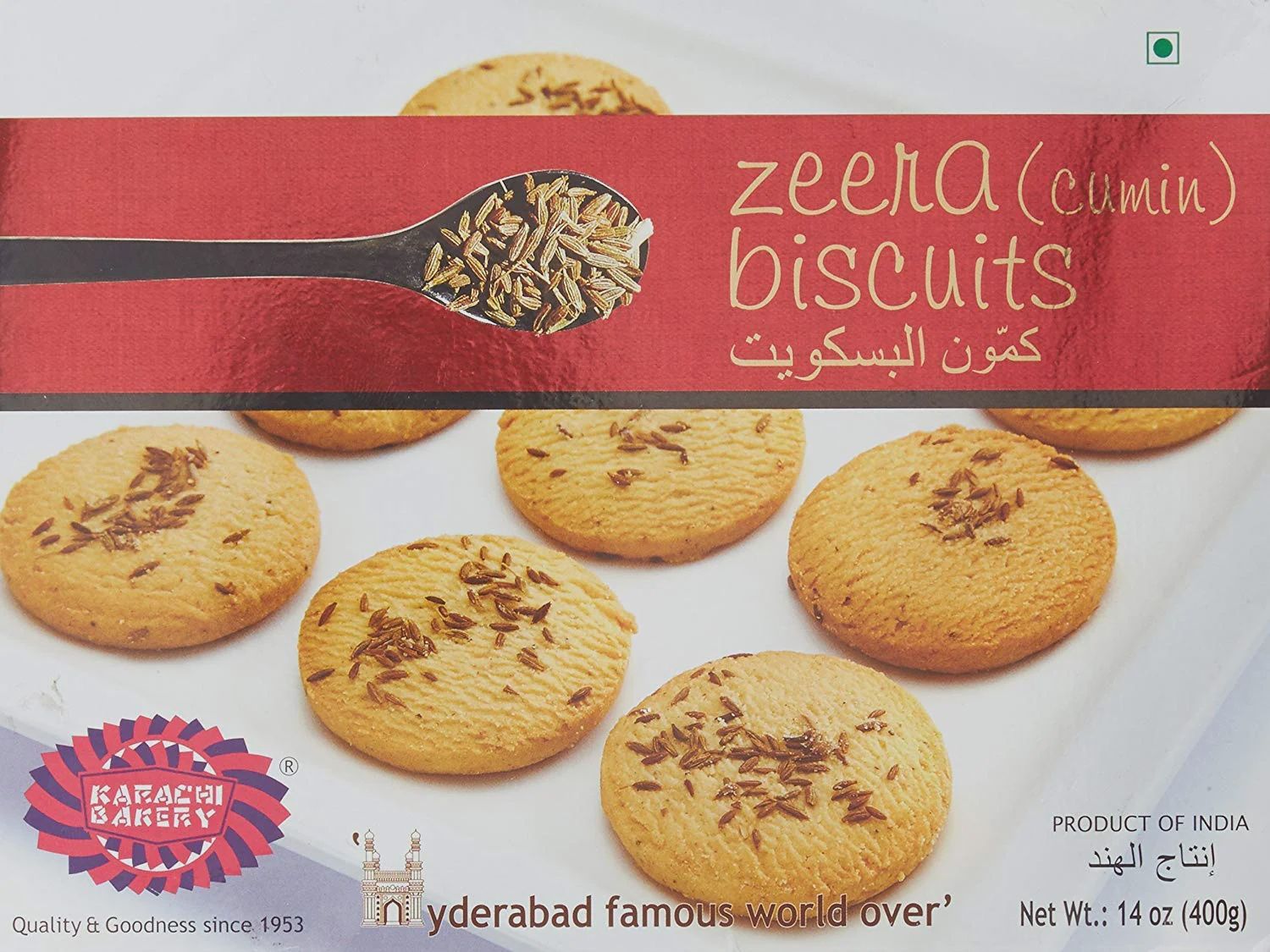 Karachi Bakery - Zeera Biscuits 400g