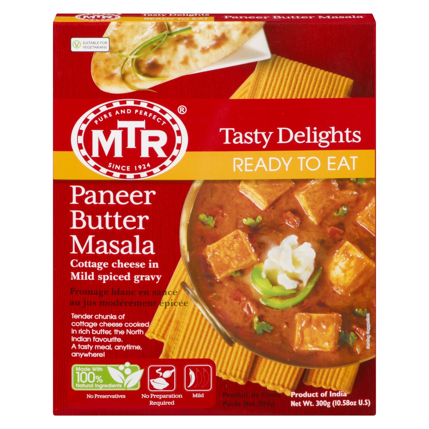 MTR - RTE Paneer Butter Masala Curry 300g