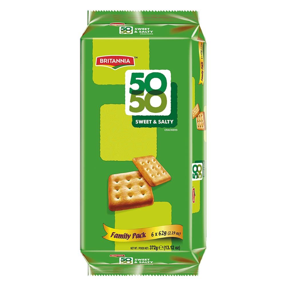 Britannia - 50-50 Sweet &amp; Salty 372g
