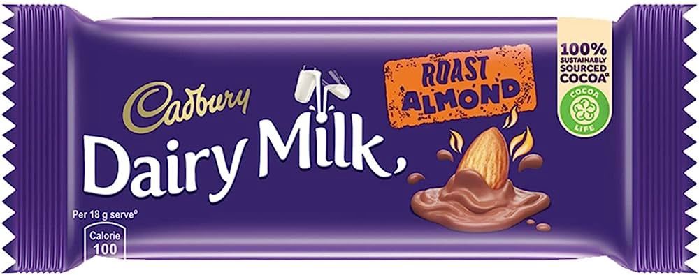 Cadbury - Dairy Milk Roasted Almond 36g