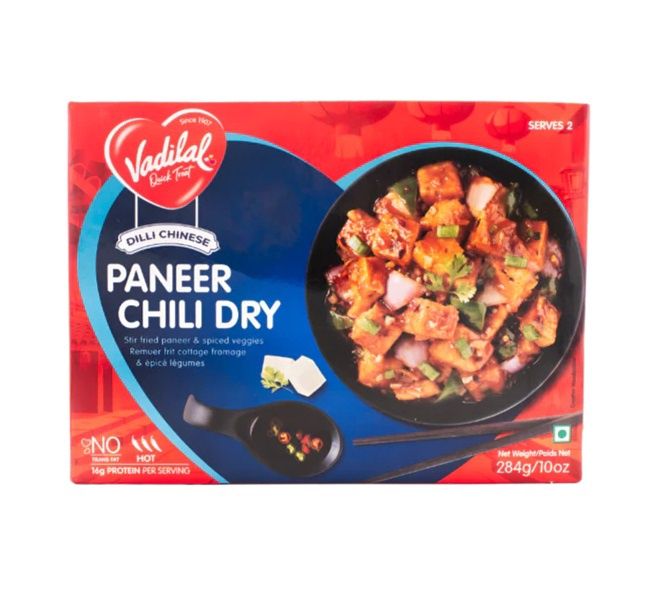 Vadilal Frozen RTE - Paneer Chilli Dry 284g