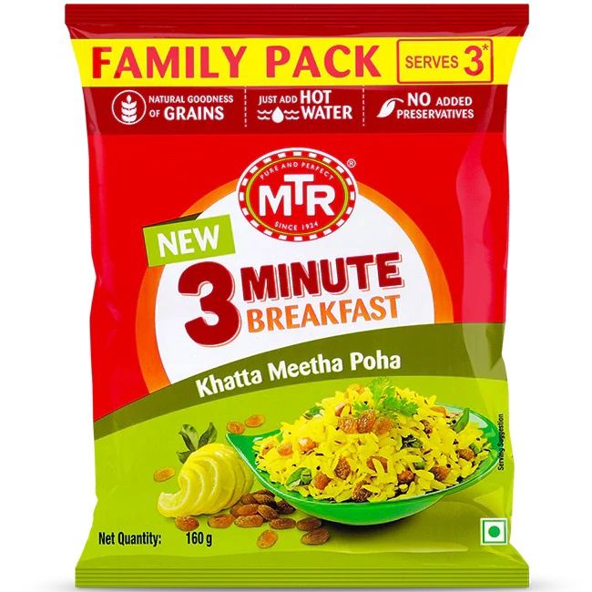 MTR - Khatta Meetha Poha 160g