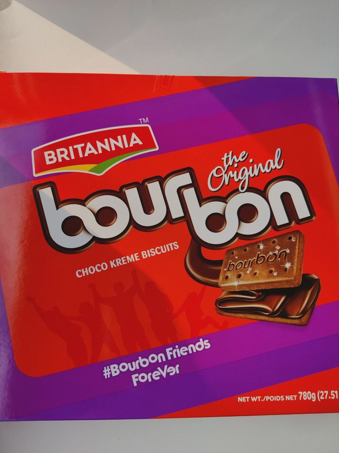 Britannia - Bourbon Cream Treat Biscuits 780g