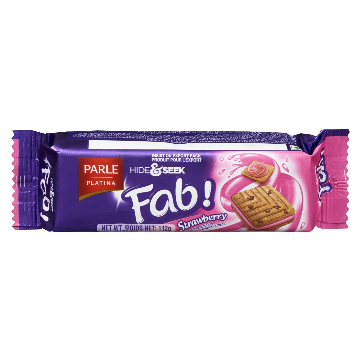 Parle - Hide &amp; Seek Fab Strawberry 112g