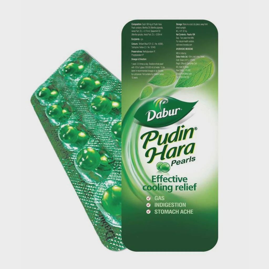 Dabur - Pudin Hara Pearls 10pc